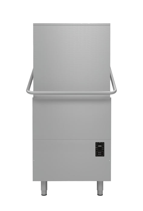 Combisteel ENT 400 stainless steel pass-through dishwasher with adjustable legs view 5