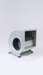 Combisteel separate extraction fan with 250mm exhaust outlet, compact metal housing view 7