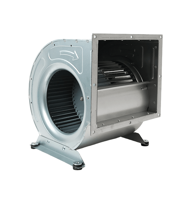 Combisteel commercial extraction fan with 355mm exhaust diameter and mounting brackets view 5