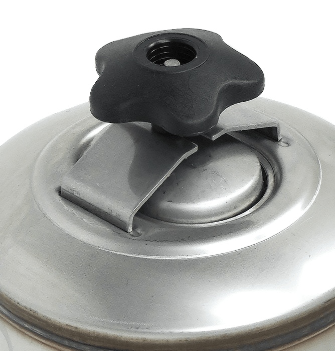 Stainless steel water softener tank, 185mm width and depth, 500mm height view 7