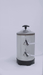 Stainless steel water softener unit, compact rectangular design with connection ports view 5