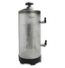 Stainless steel water softener tank, 185mm width and depth, 500mm height view 2