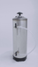 Stainless steel water softener tank, cylindrical shape with inlet connections view 4