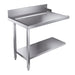 Combisteel Exit Table Bottom Shelf 1100 Left for 7280.0045-0046