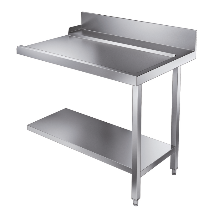 Stainless steel bottom shelf for Combisteel exit table, 1100mm wide