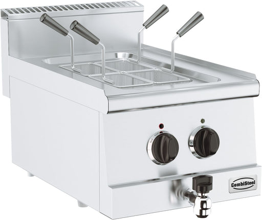 Combisteel BASE 600 EL electric tabletop pasta cooker with four baskets