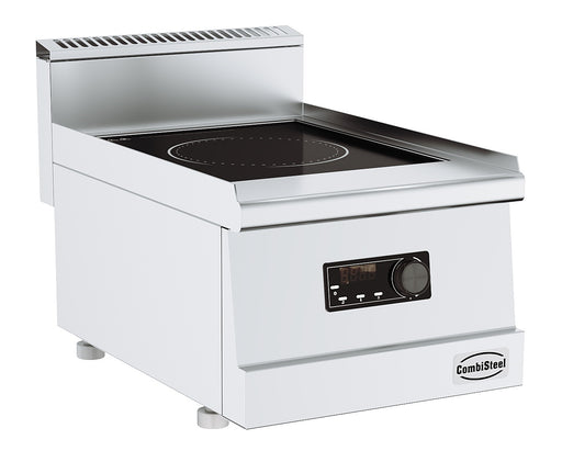 Combisteel BASE 600 single zone induction cooktop, stainless steel tabletop cooking unit