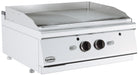 Combisteel BASE 700 tabletop gas griddle with chrome cooking plate