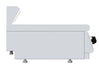 Stainless steel tabletop chip scuttle with knob control view 4