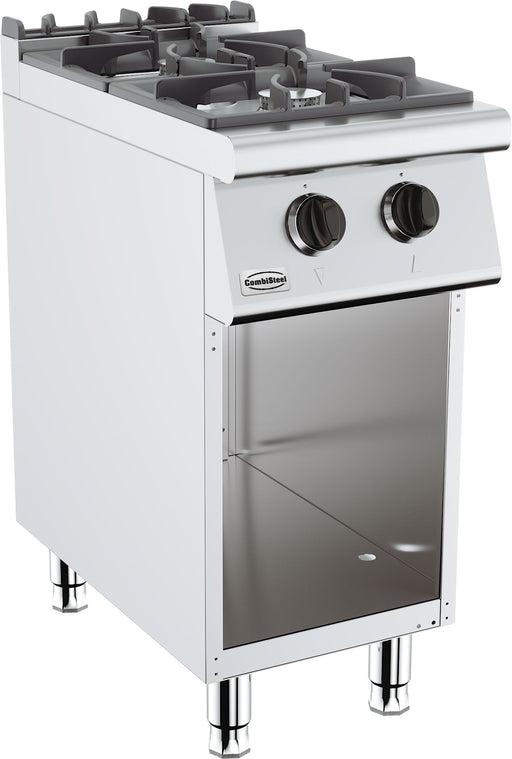 Combisteel BASE 700 freestanding 2 burner gas cooking range