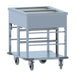Stainless steel electric bain-marie trolley with two 1/1 GN pan capacity view 5