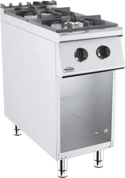 Combisteel BASE 900 freestanding gas cooking range with two burners