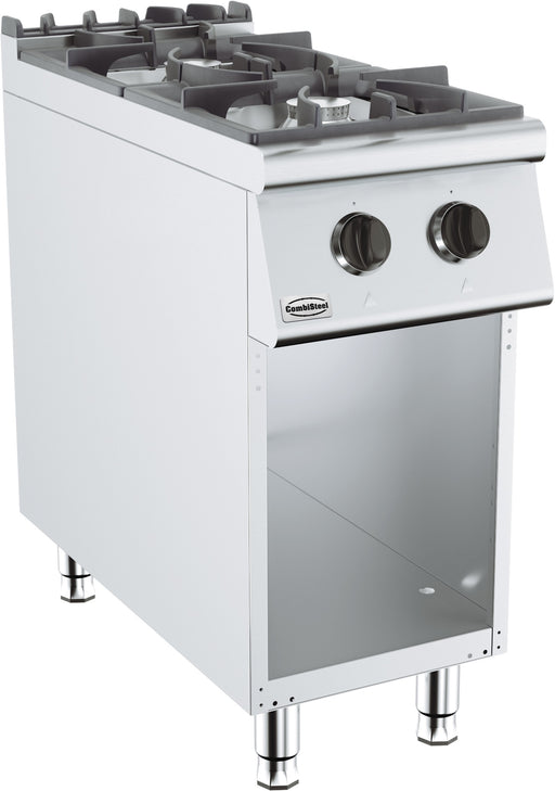 Combisteel BASE 900 freestanding gas cooking range with two burners