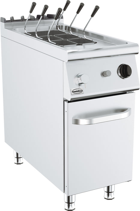 Combisteel BASE 900 gas pasta cooker with five baskets, freestanding tabletop model