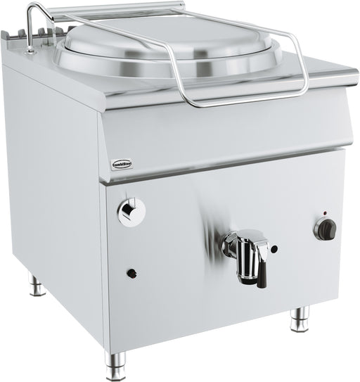 Combisteel BASE 900 stainless steel gas boiling pan with indirect heating system