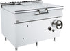 Combisteel BASE 900 gas tilting pan with manual tilt mechanism, stainless steel construction.