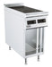 Combisteel BASE 900 stainless steel induction cooktop with 2 cooking plates