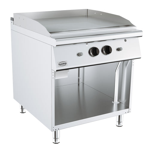 Combisteel BASE 900 freestanding gas griddle with smooth cooking surface