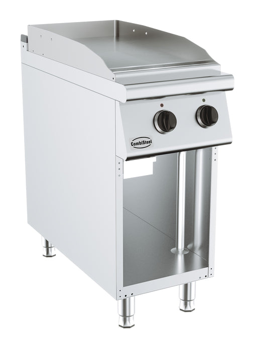 Combisteel BASE 900 freestanding electric griddle with smooth cooking surface