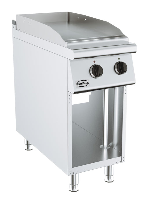 Combisteel BASE 900 freestanding electric griddle with smooth cooking surface