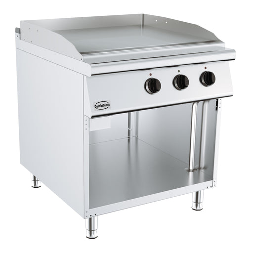 Combisteel BASE 900 EL electric fry top griddle with smooth stainless steel cooking surface