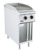 Combisteel BASE 900 electric fry top griddle with ribbed cooking surface