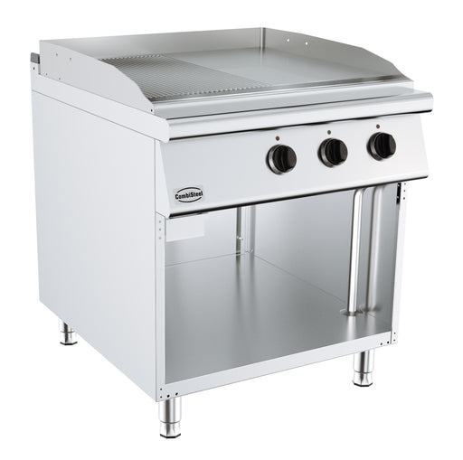 Combisteel BASE 900 electric fry top griddle with smooth cooking surface