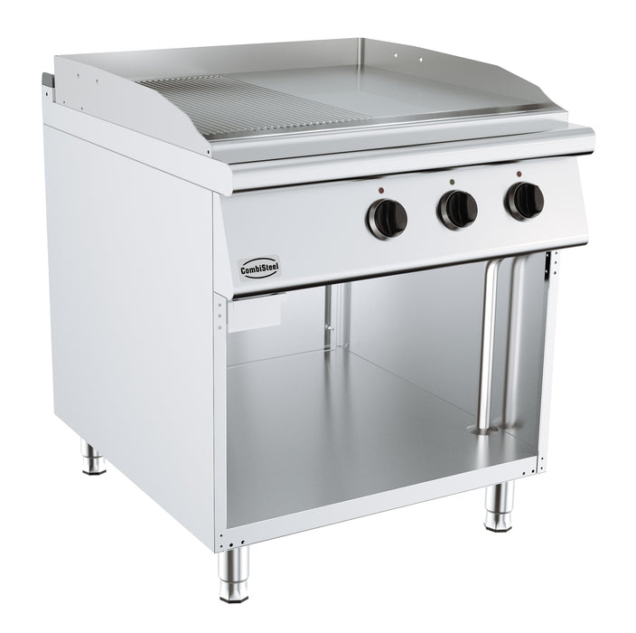 Combisteel BASE 900 electric fry top griddle with smooth cooking surface