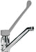Combisteel mixing faucet with elbow command handle and 1/2 inch inlet connection
