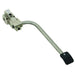 Stainless steel pedal controlled mixing faucet with single pedal activation