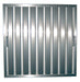 Stainless steel labyrinth ventilation hood filter, 400x500mm