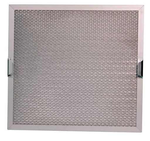 Stainless steel mesh filter for commercial kitchen ventilation hood, 495x495mm