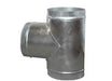 Combisteel 150mm round t-piece 90 degree connector for commercial kitchen ventilation ducting