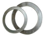 Round metal rosette with 200mm diameter for air duct termination
