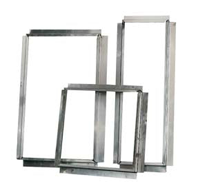 Combisteel square air duct flange 150mm connection component