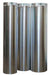 Combisteel round aluminium pipe ducting, 300mm diameter