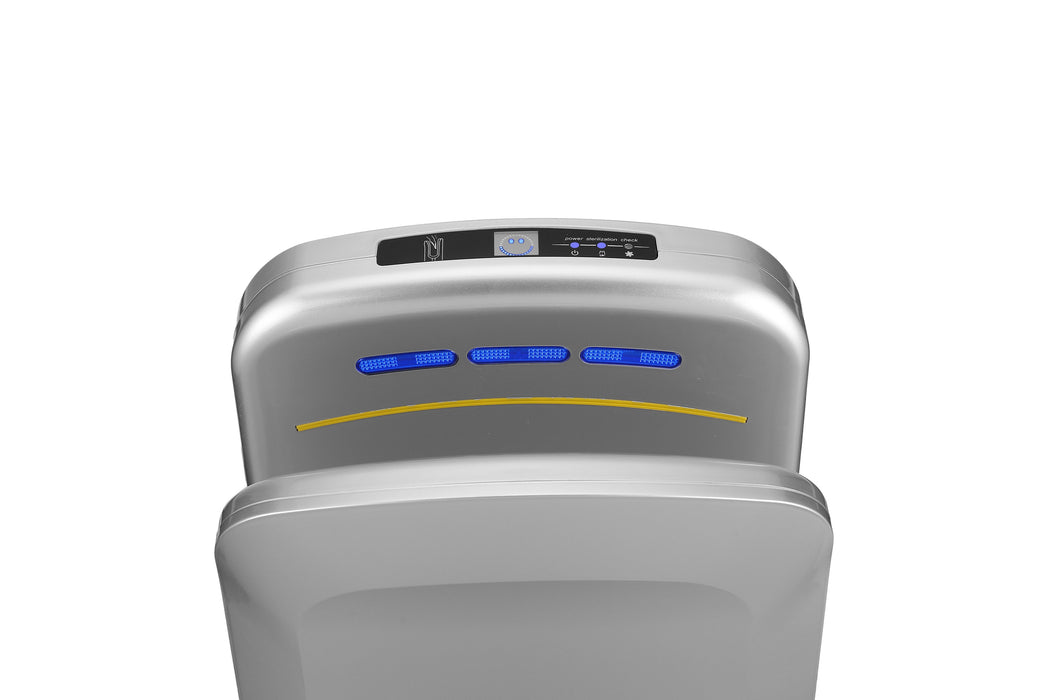 Silver Combisteel HD-91 automatic hand dryer with sensor activation view 3
