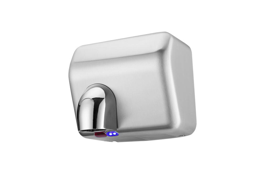 Combisteel HD-05 stainless steel commercial hand dryer with silver finish view 4