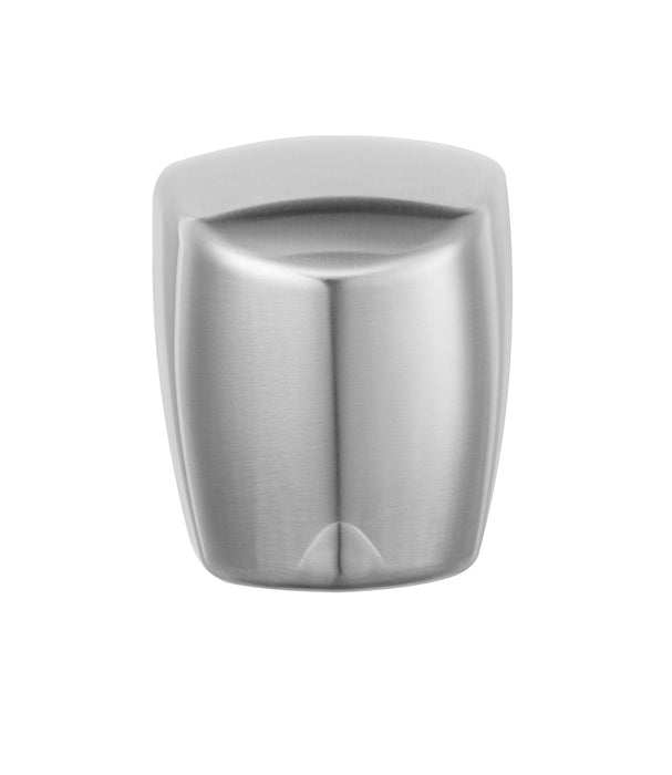 Combisteel HD-15 silver stainless steel hand dryer, wall mounted unit view 2