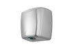 Combisteel HD-15 silver stainless steel hand dryer, wall mounted unit view 3
