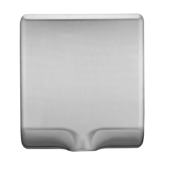 Combisteel HD-30 silver stainless steel hand dryer mounted on wall view 4