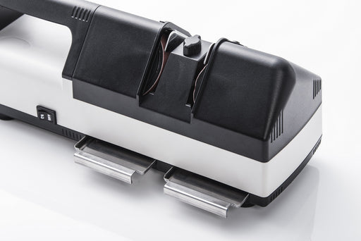 Combisteel electric knife sharpener, compact countertop model view 2