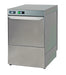 Combisteel FRONTLOADER 500-400 stainless steel undercounter dishwasher front view