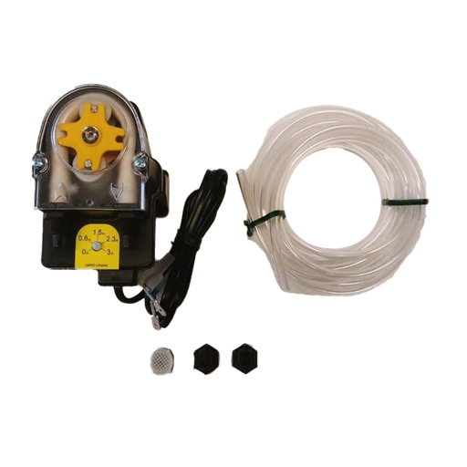 Combisteel detergent injector unit, small white appliance with injection mechanism