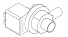Combisteel drain pump for pass-through dishwasher model 7280