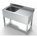 Combisteel 600 Sink Unit Shelf 1 Left 1200