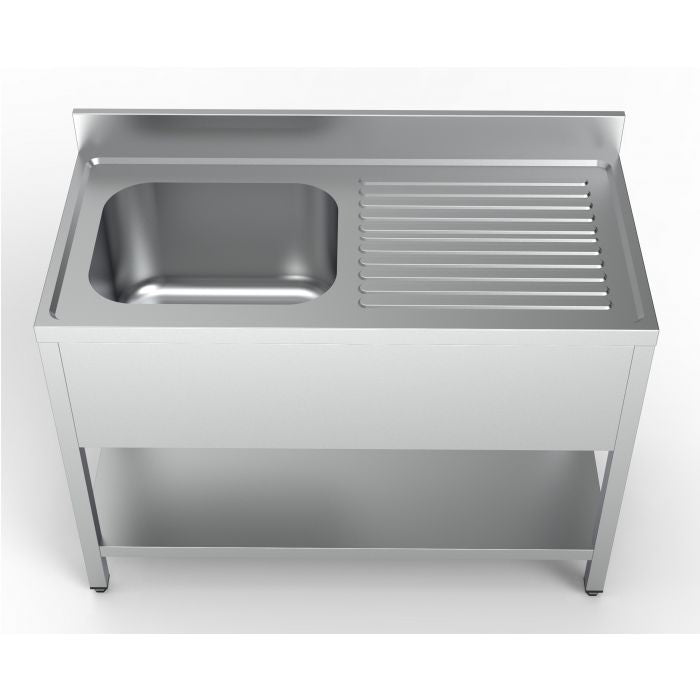Combisteel 600 Sink Unit Shelf 1 Left 1200