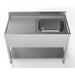 Combisteel 600 Sink Unit Shelf 1 Right 1200