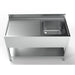 Combisteel 700 Sink Unit Shelf 1 Right 1400