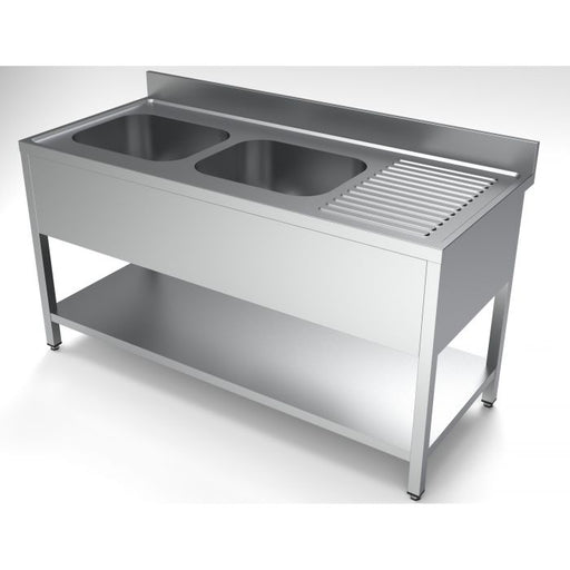 Combisteel 700 Sink Unit Shelf 2 Left 1600